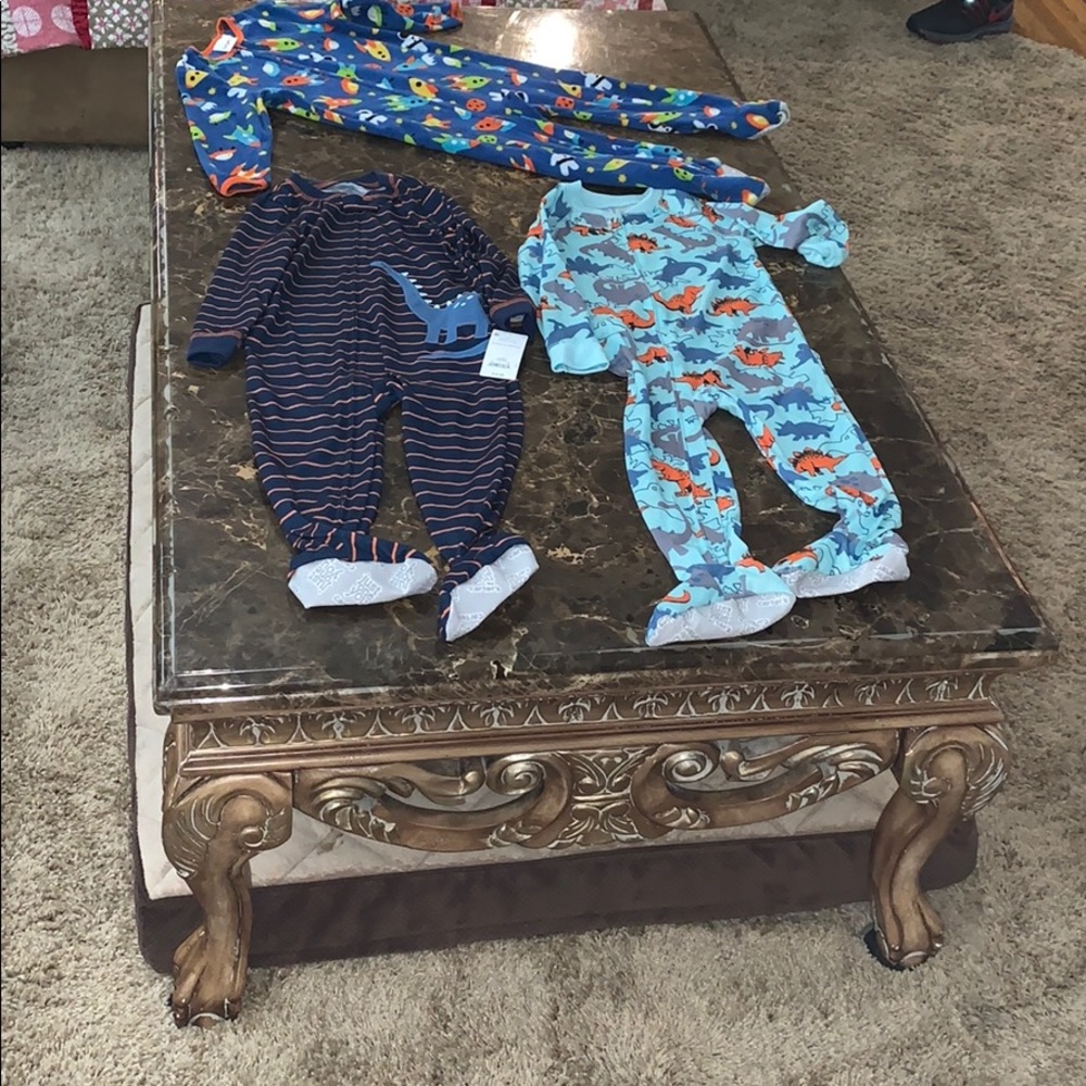 3 one piece onesies 3T